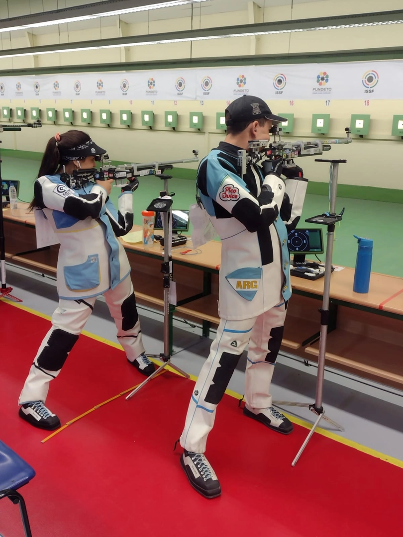 Fernanda Russo y Alexis eberardt Granada 2024 prueba Mixta