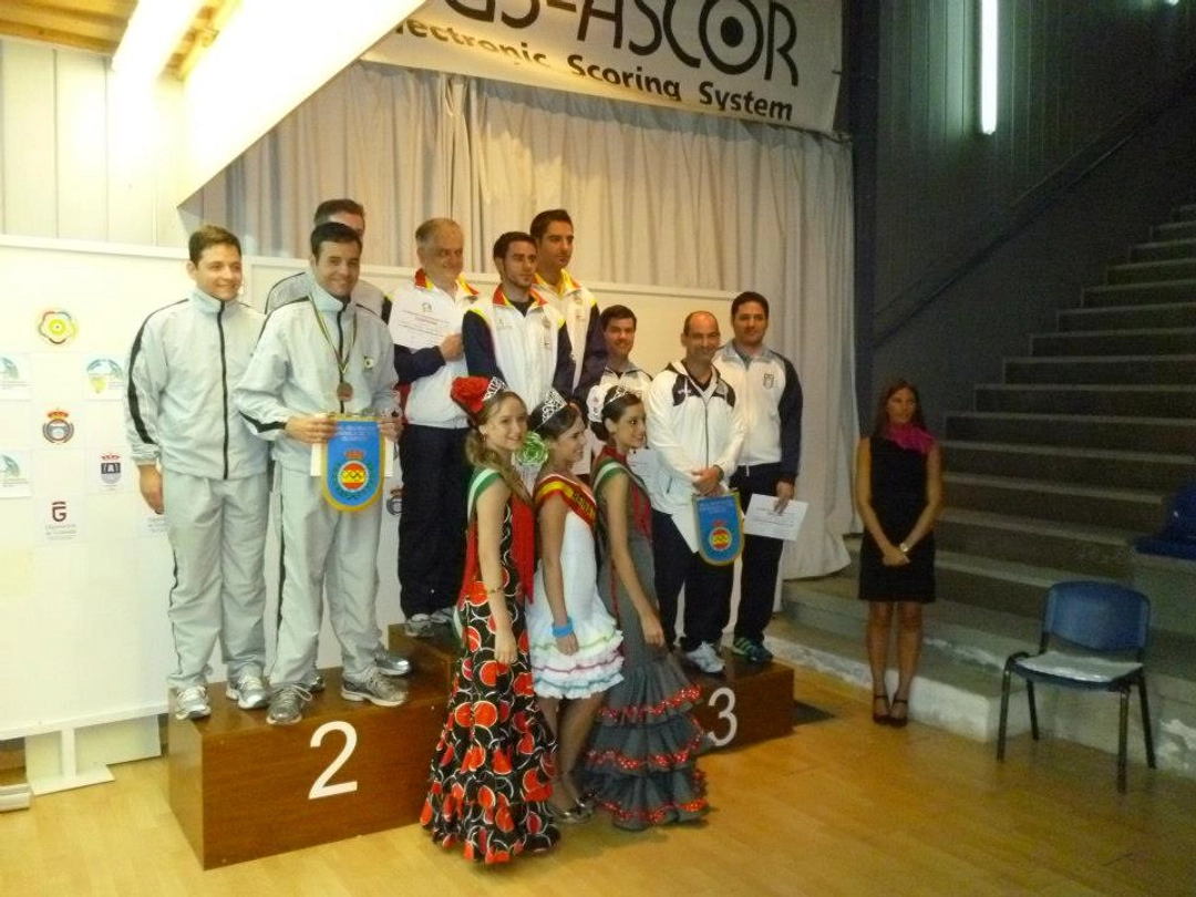 Podio Ibero Americano Granada 2012