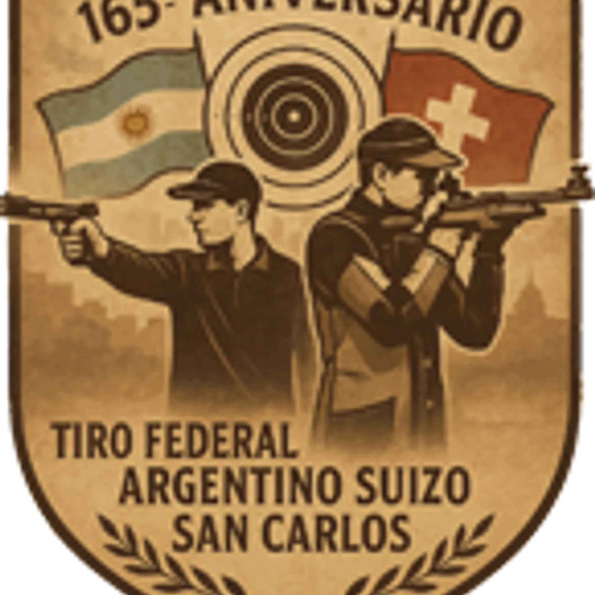 Logo de Competencia de tiro de Prueba
