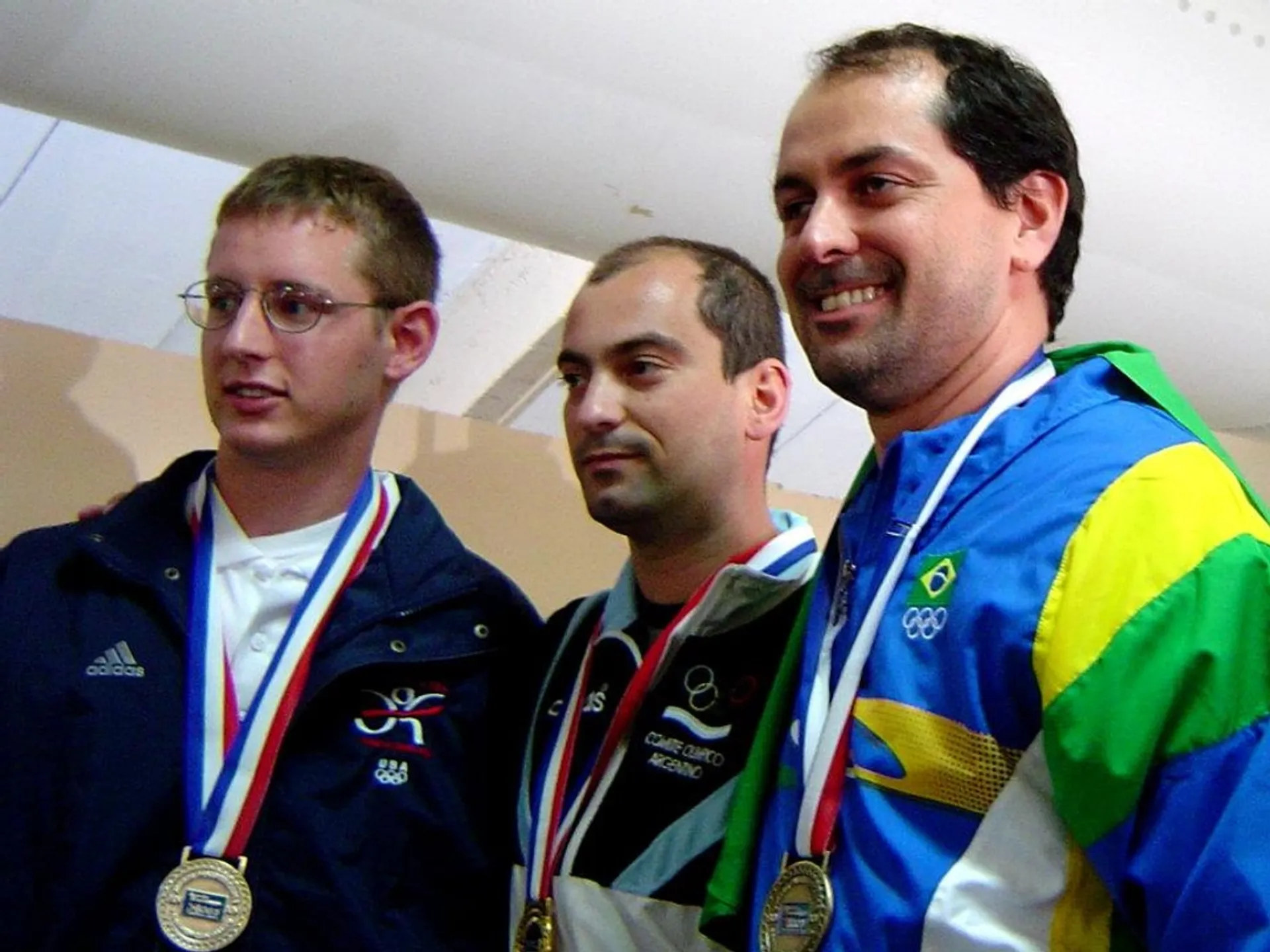 Podio Rifle de Aire, Panamericanos 2003