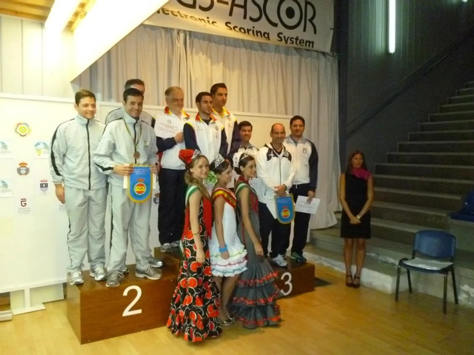 Podio Ibero Americano Granada 2012